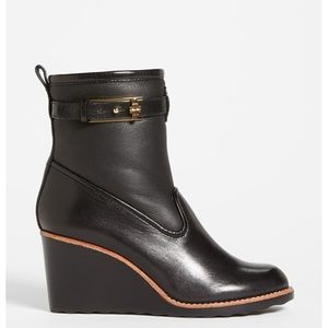TORY BURCH PRIMROSE WEDGE BOOTIE